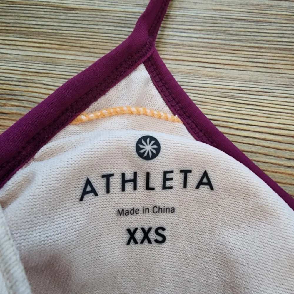 Athleta Shorebreak Swim Dress Womens XXS Purple Multi-Color